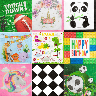 Zhaosen Craft Wholesale party napkins for kids adults party 