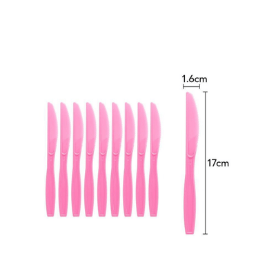  Wholesale Disposable Plastic Colored Knife Fork Spoon 