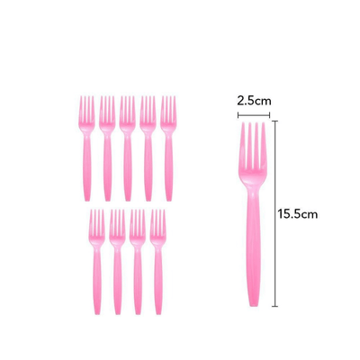  Wholesale Disposable Plastic Colored Knife Fork Spoon 