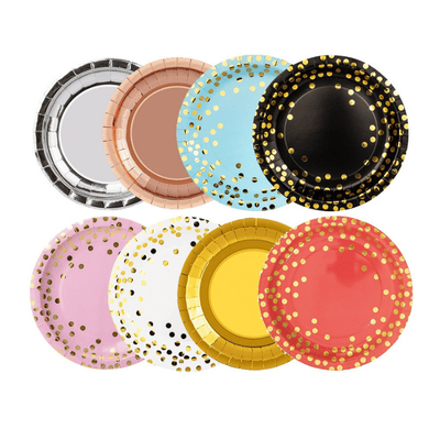 Customize and wholesale disposable paper plates part tableware