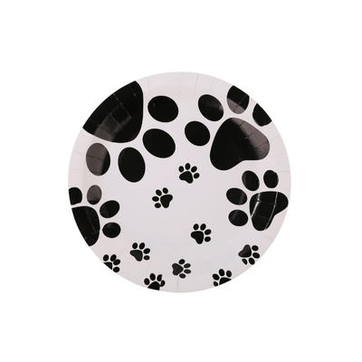 Customize and wholesale disposable paper plates part tableware