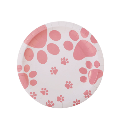 Customize and wholesale disposable paper plates part tableware
