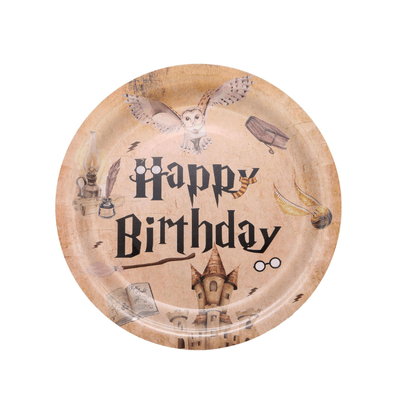 Customize and wholesale disposable paper plates part tableware