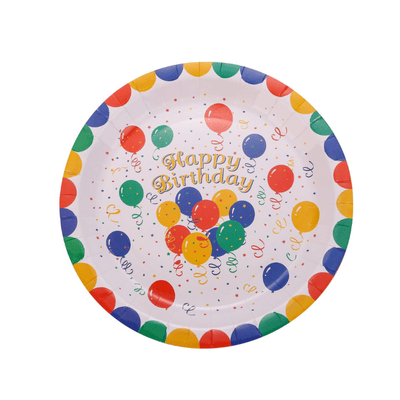 Customize and wholesale disposable paper plates part tableware