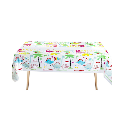 customize wholesale disposable PE tablecloth table cover