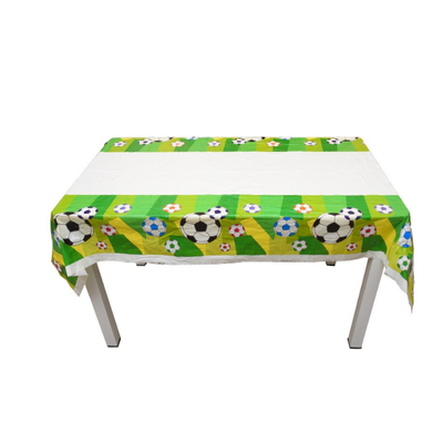 customize wholesale disposable PE tablecloth table cover