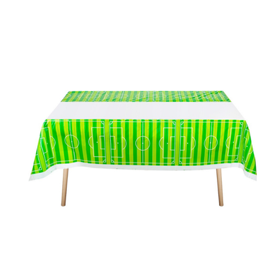 customize wholesale disposable PE tablecloth table cover