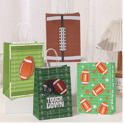 Hot sale sports rugby party tableware decoration set 
