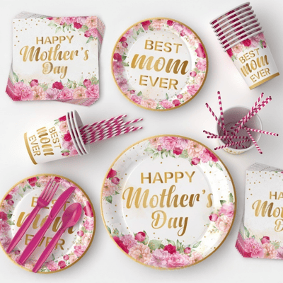 2025 Happy Mother's Day themed party decorations 