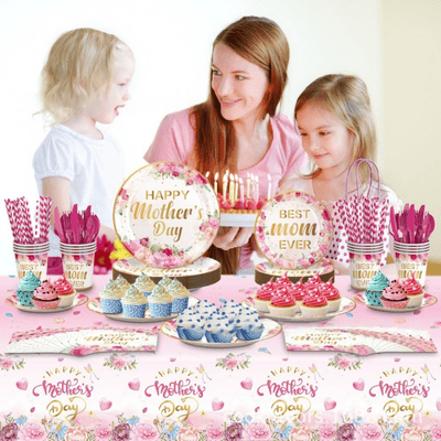 2025 Happy Mother's Day themed party decorations 