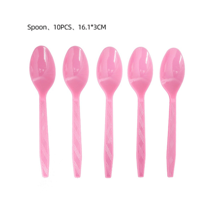 Pink cowboy cowgirl theme party decoration tableware sets 