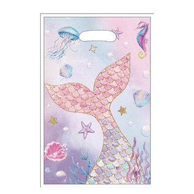 Happy birthday decorations mermaid theme party supplies