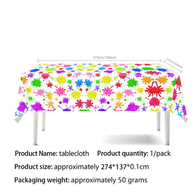 New Arrival art painting theme kids birthday party supplies 