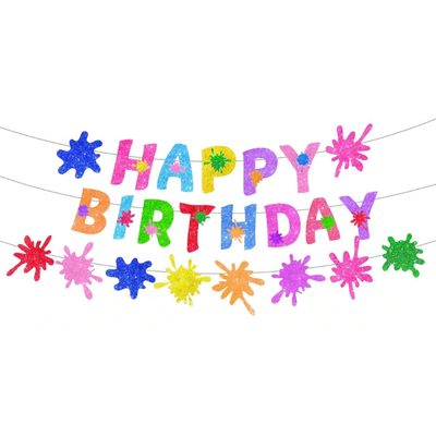 New Arrival art painting theme kids birthday party supplies 