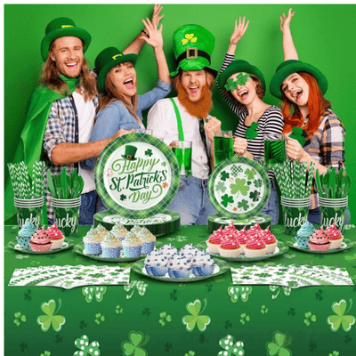 ST. Patrick's Day Party holiday supplies disposable tableware