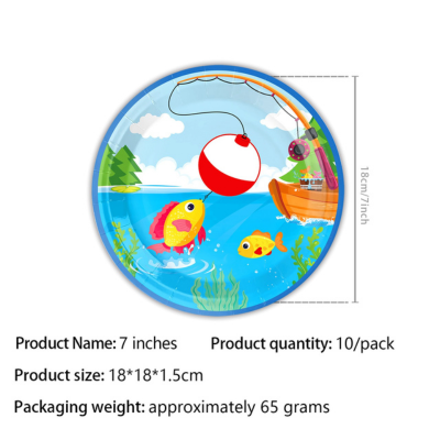 Wholesale fishing theme kids birthday party decoration