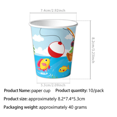 Wholesale fishing theme kids birthday party decoration