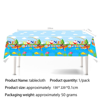 Wholesale fishing theme kids birthday party decoration