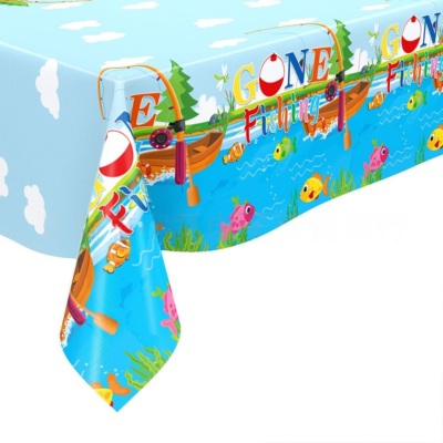 Wholesale fishing theme kids birthday party decoration