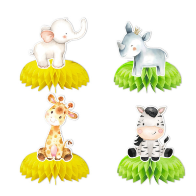 Safari birthday baby shower disposable tableware decoration