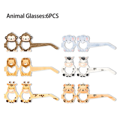 Safari birthday baby shower disposable tableware decoration