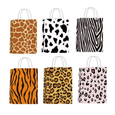 2025 New animal holiday theme disposable paper tableware 