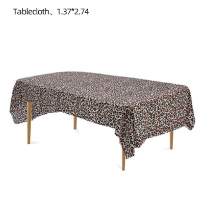 2025 New animal holiday theme disposable paper tableware 