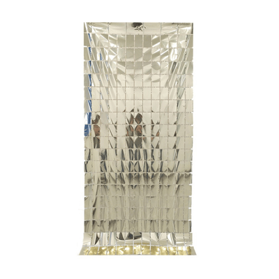 Sequin backdrop square foil fringe curtains rain silk door