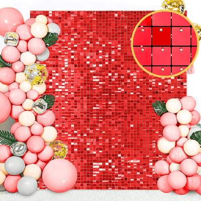  PET pneumatic plate shimmer mirror silk sequin wall panel