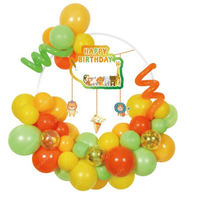 Balloon Garland Kids Birthday Party Arch Ballons 