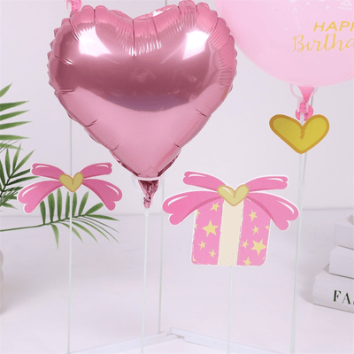  New birthday balloon table Float set A4 base small set 