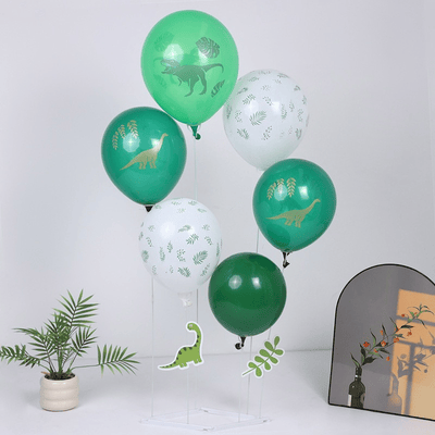 A4 table float centerpieces cartoon dinosaur balloons 