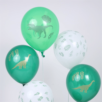  A4 table float centerpieces cartoon dinosaur balloons 