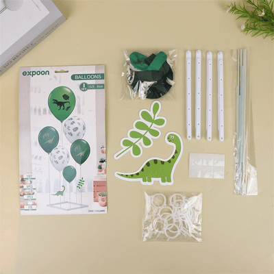  A4 table float centerpieces cartoon dinosaur balloons 