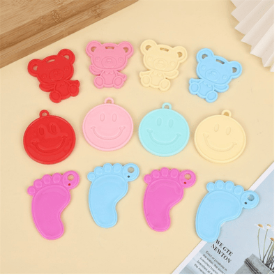 Heart Star Fish Foot Bear Smiling Face balloon weights