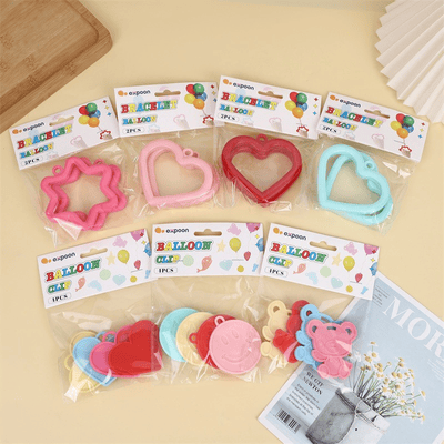 Heart Star Fish Foot Bear Smiling Face balloon weights
