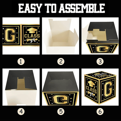 New Arrival 2025 Graduation Card Box Balloon Box Kit 