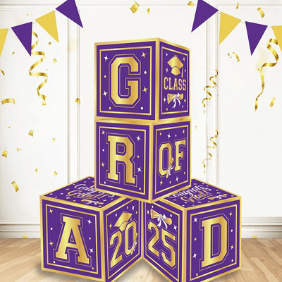 New Arrival 2025 Graduation Card Box Balloon Box Kit 