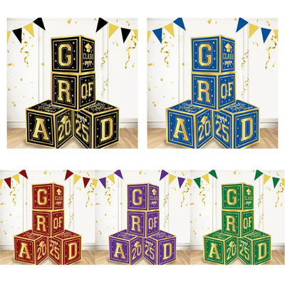New Arrival 2025 Graduation Card Box Balloon Box Kit 