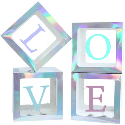 Hot Sale Transparent Balloon Box for Party Decoration