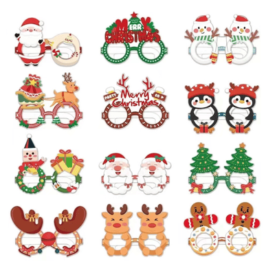 Eyeglass Frames Christmas Decorations Gifts Party Glasses