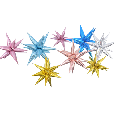 Wholesale high quality water drops colorful foil balloon 