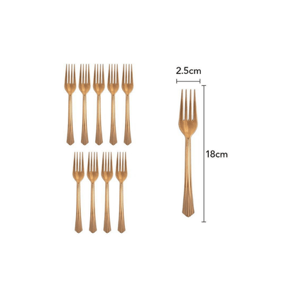 Wedding party pink gold dot disposable dinnerware set