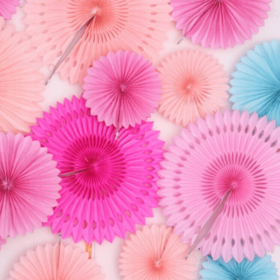 Wholesale paper fan decoration for birthday wedding party