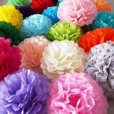  Wedding birthday party carnation peony paper flower balls