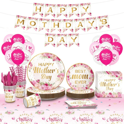 2025 Happy Mother's Day themed party decorations 