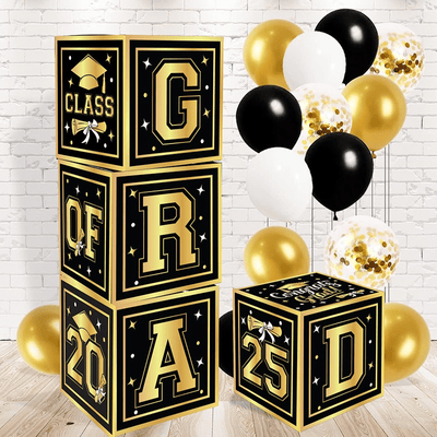 New Arrival 2025 Graduation Card Box Balloon Box Kit 
